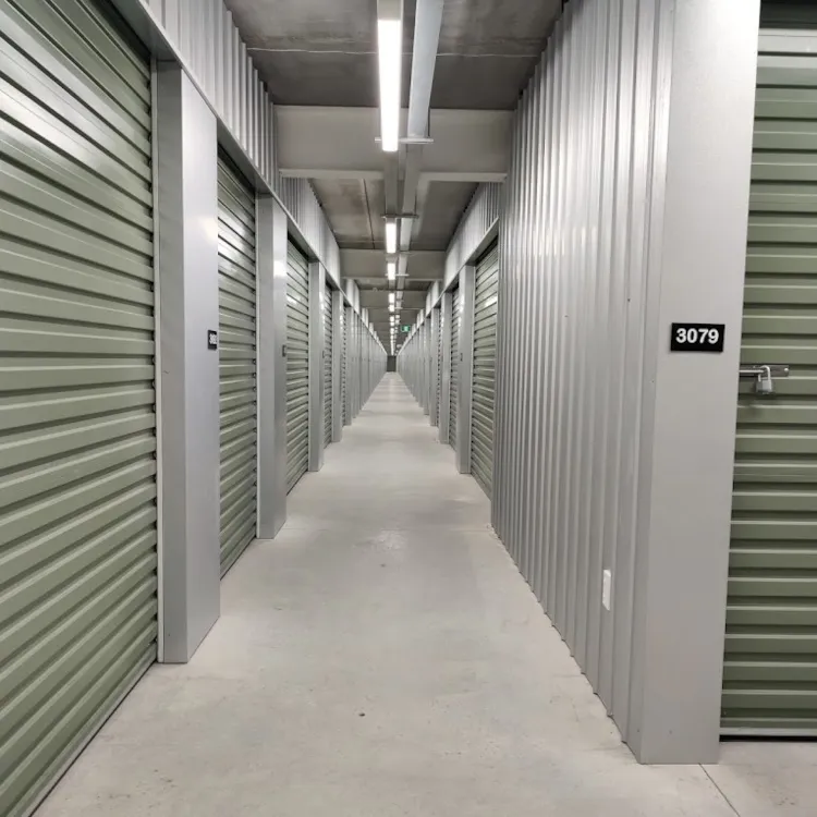 Clean, well-lit interior corridors